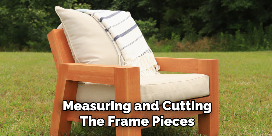 Measuring and Cutting the Frame Pieces