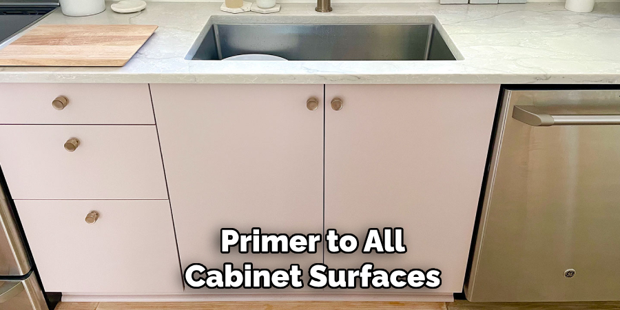 Primer to All Cabinet Surfaces