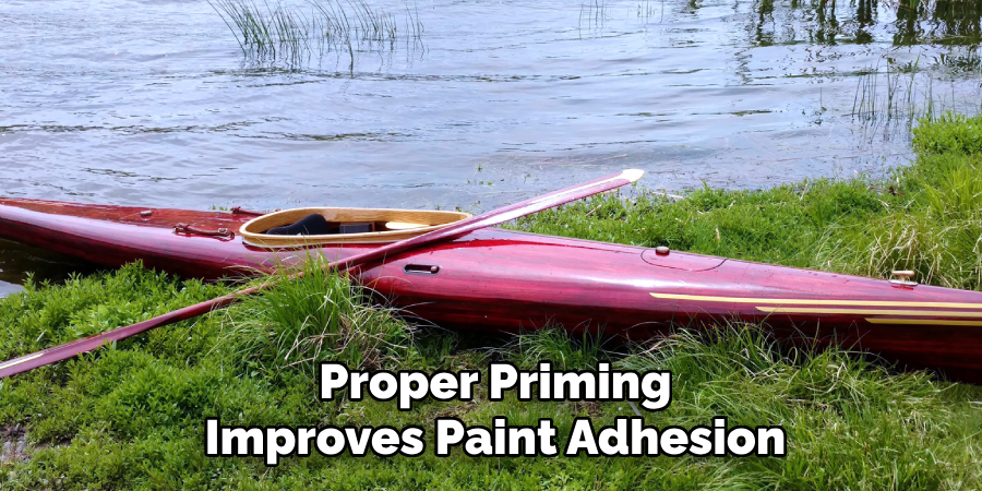 Proper Priming
Improves Paint Adhesion