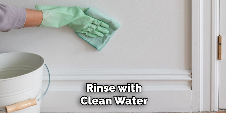 Rinse with Clean Water