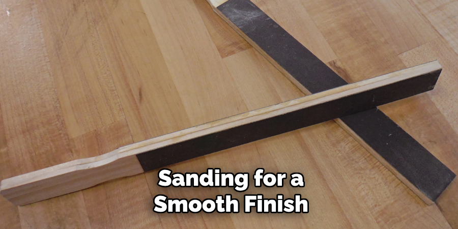Sanding for a Smooth Finish