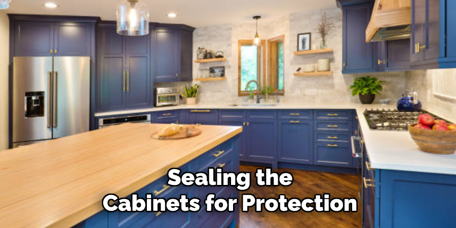 Sealing the Cabinets for Protection