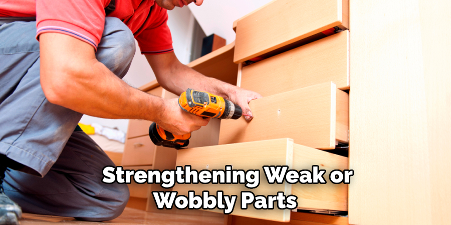 Strengthening Weak or Wobbly Parts