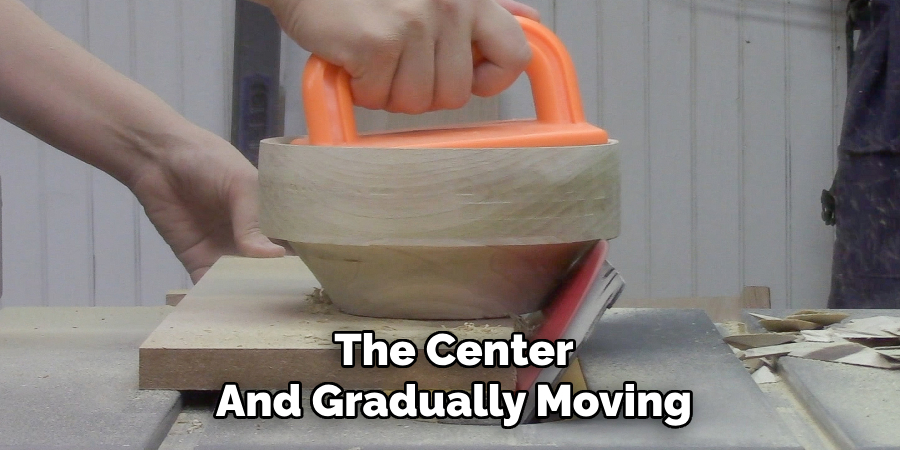 The Center
And Gradually Moving