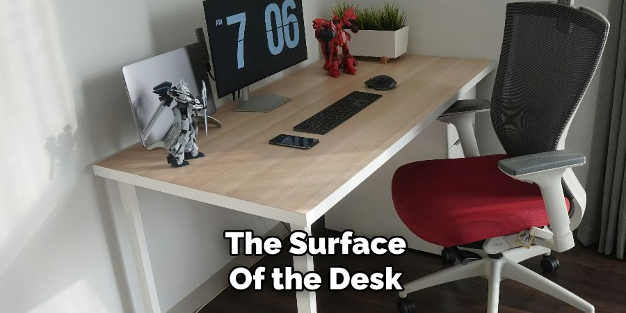 The Surface
Of the Desk