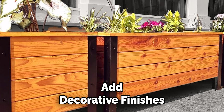 Add Decorative Finishes
