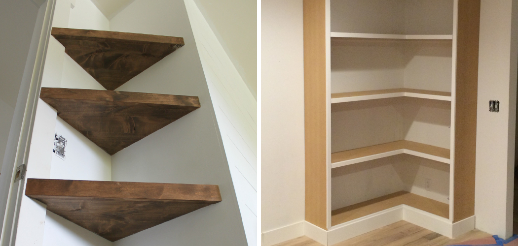 How to Build Corner Shelf
