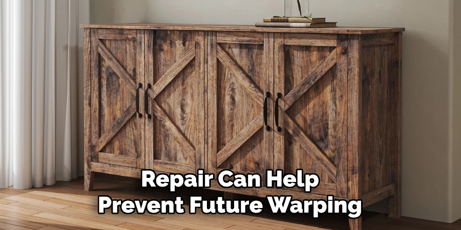 Repair Can Help
Prevent Future Warping