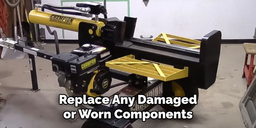 Replace Any Damaged or Worn Components